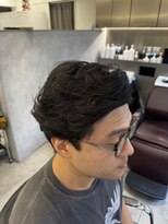 グルーマーズトウキョウ(GROOMER/S TOKYO)&nbsp;ラフカール/men's/メンズ/刈り上げセンターパート/神保町