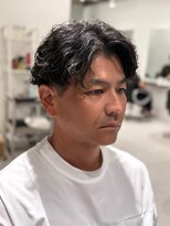 モアナ バイ ヘッドライト 沼津(Moana by HEADLIGHT)&nbsp;強めシャドウパーマ,シャドウスパイラルパーマ,センターパート