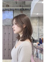 ユニオン(Union)&nbsp;ナチュラルアッシュのくびれレイヤーミディ