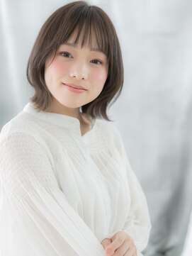 ドクターズ サロン ラブ(Dr's Salon LAB) 髪質改善黒髪シアーバング大人美人ミニボブv古河10代20代30代