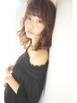 ネオリーブ チロル 横浜西口店(Neolive CiroL.)&nbsp;柔らかパールベージュのゆるふわスタイル