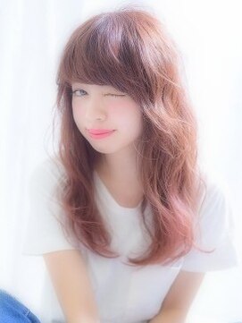 アイビー(Ivy) ピンクベージュの透明感カラー