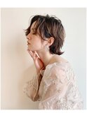 ワンサイドショート*小顔ヘアアレンジ