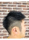 刈り上げショートスタイル