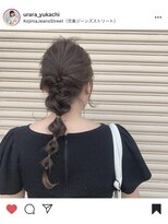 ビューティー サロン ウララ(Beauty Salon URARA)&nbsp;ash beige × arrange