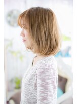ヘアアンドビューティー ミック(Hair & Beauty miq)&nbsp;ドライな質感♪軽やかニュアンスロブb