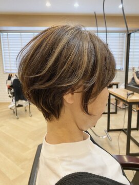 アールヘア(ar hair) ☆シルエット命☆骨格補正ショートスタイル