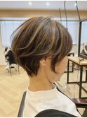 ☆シルエット命☆骨格補正ショートスタイル