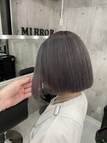 ワンズミラー 海老名店(ONE's MIRROR)&nbsp;切りっぱなし/ハイライト/ケアブリーチ/ダブルカラー[海老名駅]