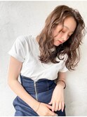 【kate 大宮】くせ毛風パーマxキャラメルベージュ