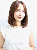 ヘアメイク フレンシア(hair make flencia)&nbsp;大人可愛いロングボブスタイル