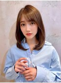 前髪カット 酸性ストレート 髪質改善 カット 艶髪　1063