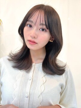ミラリー トウキョウ(Mirareee Tokyo) 20代30代40代◎栗色波巻きミルクチョコレート艶感エギョモリ