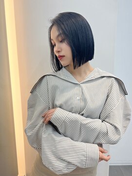 ノク(nok) ライン_ショコラアッシュヘルシースタイルふんわりカール