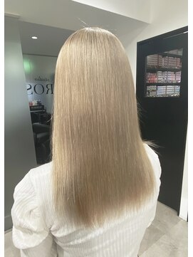 アルマバイロサ(ALMA by ROSA) 艶髪！ハイトーンブロンドアッシュ/担当【ギャル仙人】RENTA