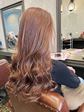 ジョージグランデ(JO-JI grande) ブリーチ無しカラー/ブリーチなしダブルカラー/オレンジベージュ