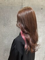 ニカ 溝の口(NICA)&nbsp;インナーカラー×ペールピンク＊【NICA 溝の口店】