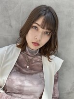 トリッカ 代官山(tricca)&nbsp;【tricca代官山】ミディアムレイヤー/ココアベージュ