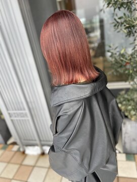 ヘアメイク アース 秋田仁井田店(HAIR & MAKE EARTH) ハイトーンピンク