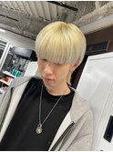 メンズブリーチ抜きっぱなしブロンドヘア ケアブリーチ