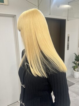 ヴィア(Via) 複雑履歴からのブロンドカラー