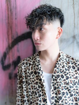 ハバナ 渋谷(HAVANA) 束感モテる/刈り上げマッシュ/無造作パーマ/メンズハイライト/