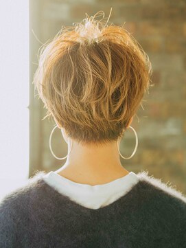 エクファ ヘア リゾート 大津 瀬田店(ex-fa hair resort) 美髪逆三角切りっぱなしボブエアリーロングピンクブラウン