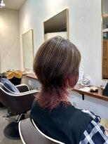 ポピイズ(POPPIES)&nbsp;ウルフスタイル　【インナーカラーピンク】