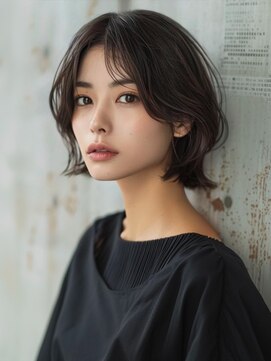 アルトリスト(Altruist Aging×HAIR&SPA) ★ダークアッシュ大人ガーリーボブ着物似合わせカット/髪質改善