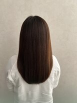 クム 横浜(qumu)&nbsp;qumu横浜　　ストレートパーマ×ロング