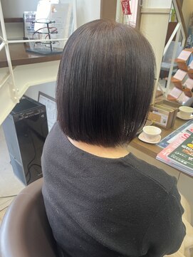 コアフィールフィス(COIFFURE fils) 《見附 今町》M3D ミディアム ボブ