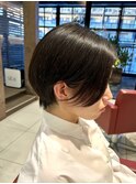 大人ショートボブ