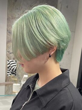 ソル オモテサンドウ 表参道 青山(SOL . OMOTESANDO) ミルクティーベージュケアブリーチハイトーンカラーダブルカラー