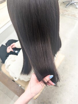 エトレ(etore) 艶髪×透明感カラーくすみグレージュ