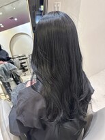 リュンヌ(Lune)&nbsp;透け感ブルーグレー/ブリーチなしダブルカラー/YU06