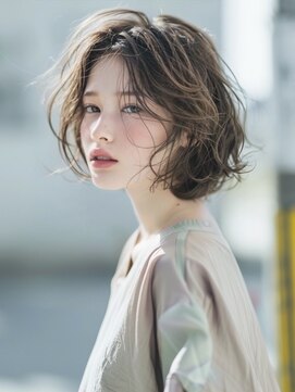 アルトリスト(Altruist Aging×HAIR&SPA) ☆オリーブグレーココアベージュ小顔クラゲヘアー/黒髪/髪質改善