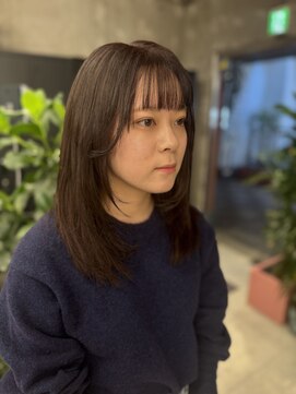 キャラハーフ 池袋東口店(KYARA HALF) 【yura】ベージュ♪レイヤーカット♪