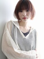 アルテフィーチェ 梅田(artefice)&nbsp;レイヤーボブ#フェザーショート#マロンベージュ