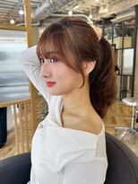 結んでも可愛い小顔顔まわりカット【自由が丘】