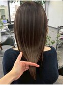 ハイライトバレイヤージュダブルカラーケアブリーチ30代40代