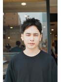 スパイキーショートメンズカットツーブロック平塚美容室