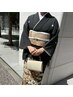 【既婚女性の第一礼装】黒留袖+着付け+無料ヘアセット+小物