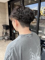 髪屋 紬&nbsp;メンズ/メンズパーマ/メンズカット/波巻きパーマ
