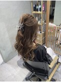 ロングレイヤー/ベージュカラー