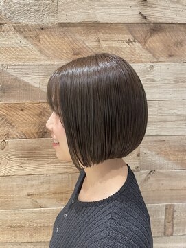 ベイショア(Bay Shore NY) 切りっぱなしボブ