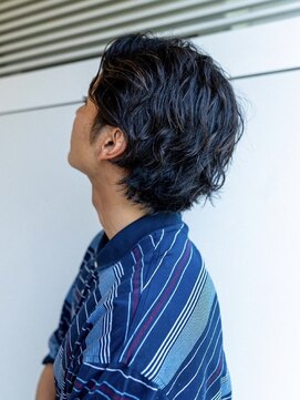 ユートゥイーズ 鎌倉(U too e's) 《U too e's鎌倉》メンズパーマ/波巻きパーマ/センターパート