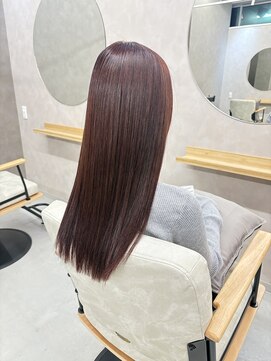 アン ヌイ 箕面萱野(an nui) 縮毛矯正ストレート