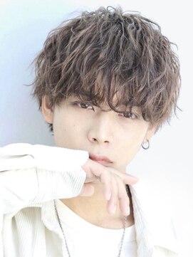 AI TOKYO+Sea MEN'S横浜 MEN'Sパーマ/MEN'Sカット【アイトーキョープラスシーメンズ】 横浜/ツイストスパイラルパーマ/ツイストパーマ/シャドウパーマ