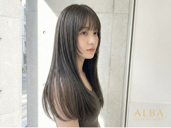 アルバ ヘアリゾート(ALBA)の写真/《三鷹1分》柔らかな質感×指通りなめらかな憧れの美艶髪に仕上げます◎