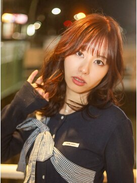 ベレッタ 楠葉店(veretta.) ウルフカット×シースルーバング/軽やかスタイル/韓国トレンド